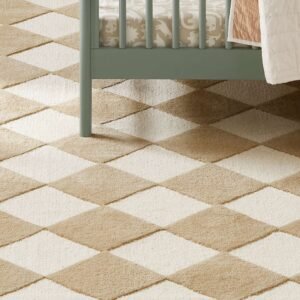 Sandstone Checkmate Rug
