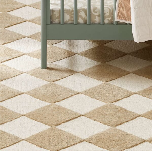 Sandstone Checkmate Rug