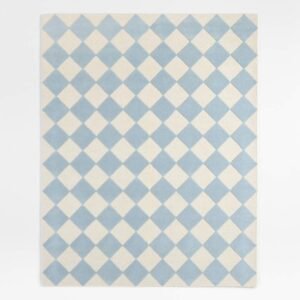 Azure Checkmate Rug