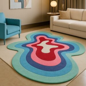 Cosmic Swirl Rug or Ocean Bloom Rug