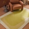 Contemporary Green Abstract Area Rug - Image 3