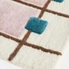 Geometric Patterned Plush Area Rug - Image 4