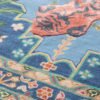 Hand Tuffted Blue Rug - Image 4
