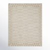 Elegant Beige Textured Geometric Rug - Image 2