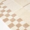 Elegant Checkerboard Pattern Area Rug - Image 3