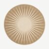 Sunburst Pattern Round Area Rug - Image 4
