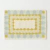 Geometric Patterned Cotton Bath Mat - Image 4