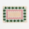Geometric Pastel Border Area Rug - Image 3