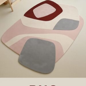 TerraFlow Abstract Modern Rug