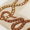 Elegant Snailed Border Beige Area Rug - Image 2
