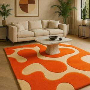 "Abstract Modern Area Rugs"