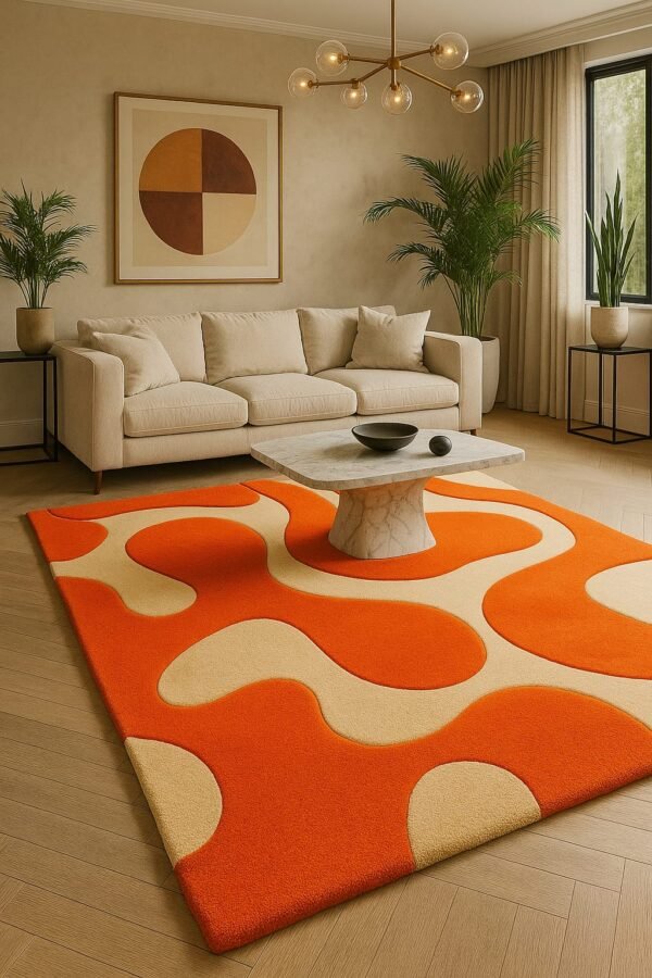 "Abstract Modern Area Rugs"