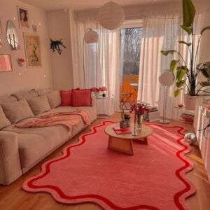 WaveBloom Luxe Area Rug